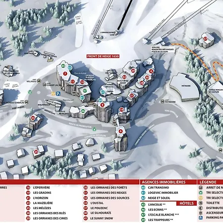 Apartment Spacieux 4 Pers Aux Orres, Skis Aux Pieds - Fr-1-322-606